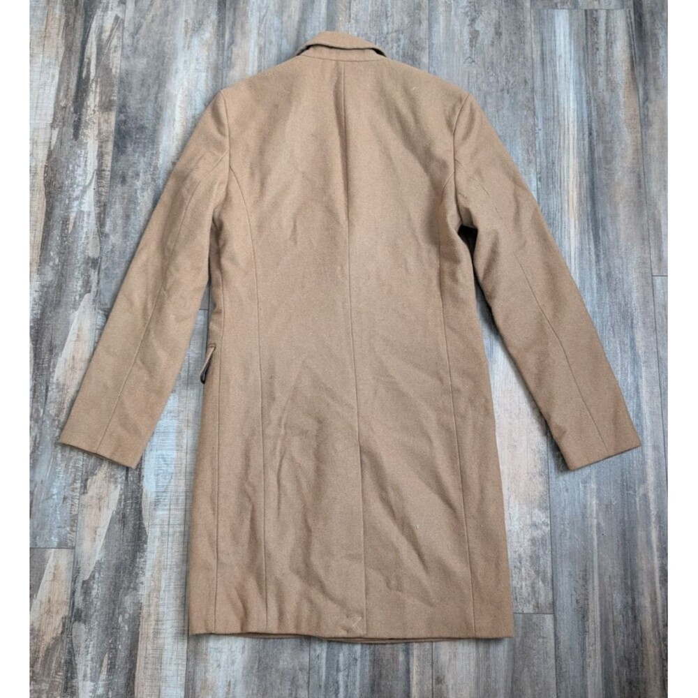 NEW Banana Republic Wool Blend Topcoat Camel Brown Men's XS $249 594210 NWT - Picture 9 of 11
